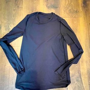 Lululemon semi sheer long sleeve tee. Size 4